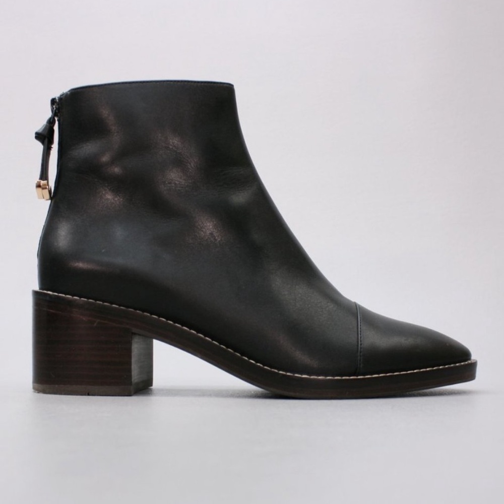Cole Haan Winnie Grand Bootie Waterproof Cap Back/Rear-zip Ankle Boots - Picture 3 of 10